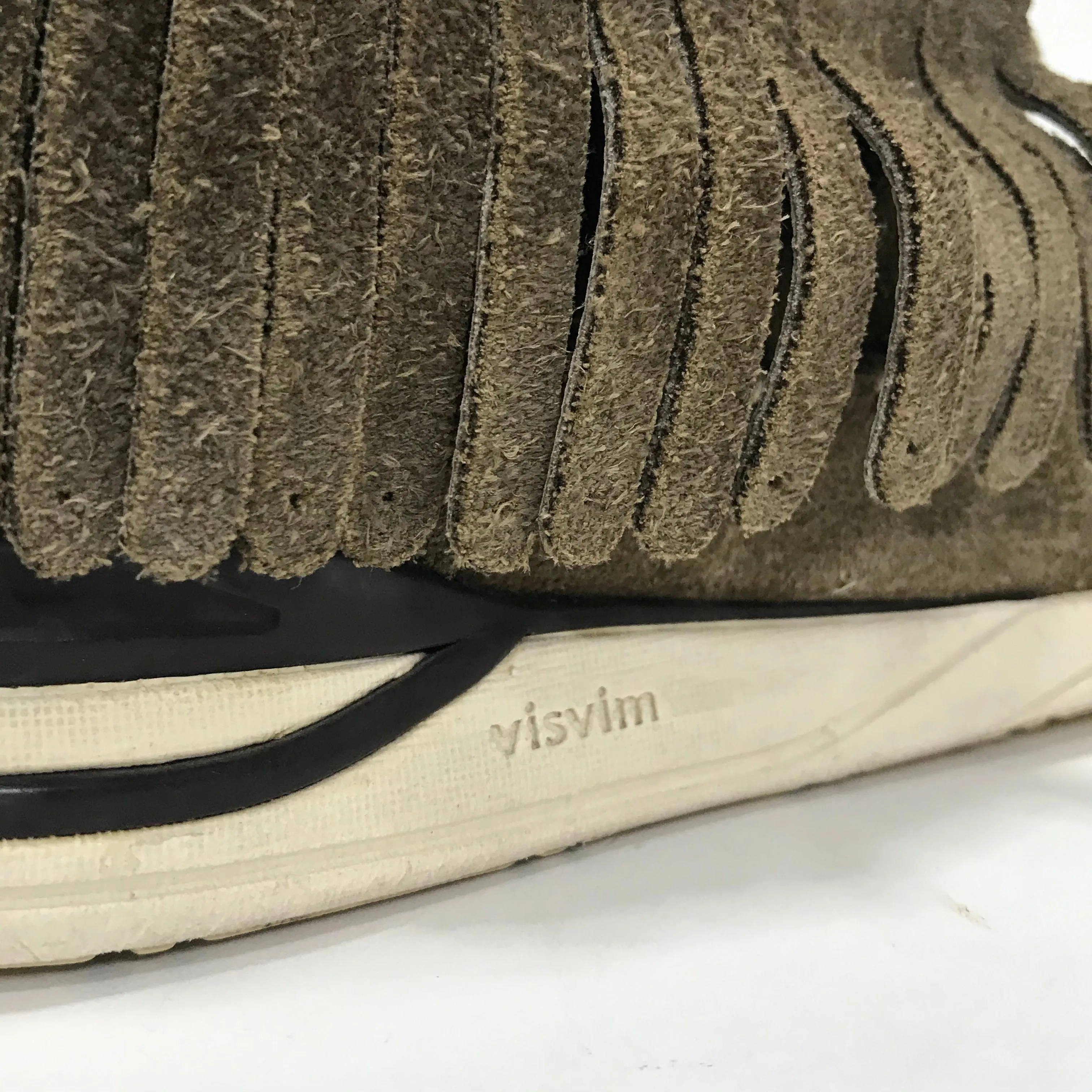 [11] Visvim FBT Shaman Folk Suede Sand