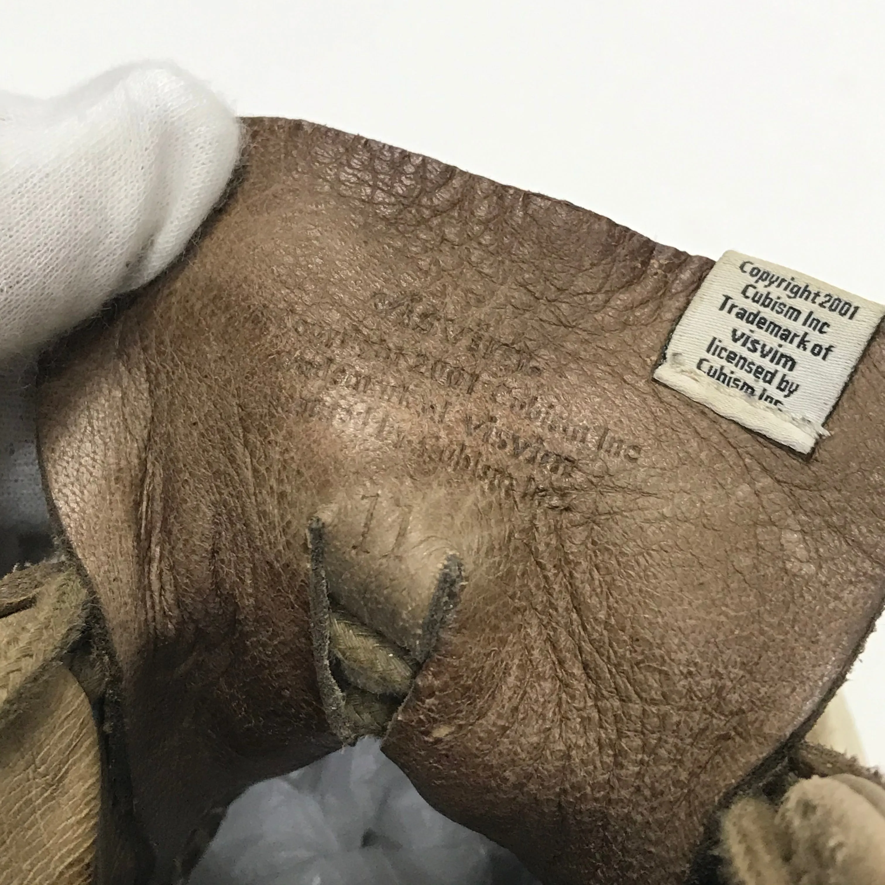 [11] Visvim FBT Shaman Folk Suede Sand