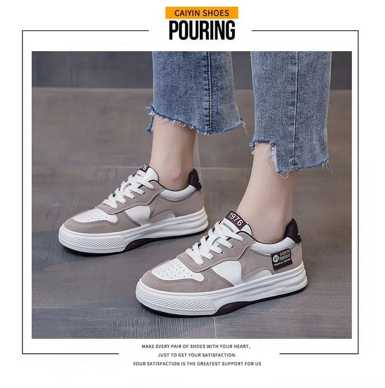 2024 Women's Fashion Platform Sneakers for Ultimate Comfort