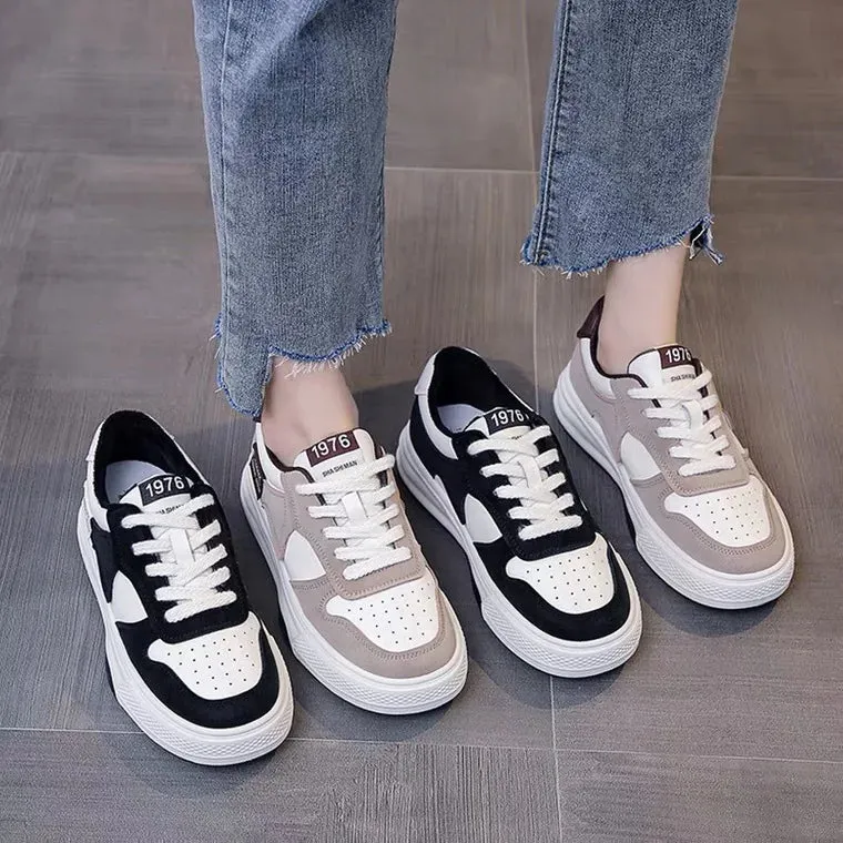2024 Women's Fashion Platform Sneakers for Ultimate Comfort