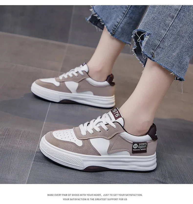 2024 Women's Fashion Platform Sneakers for Ultimate Comfort
