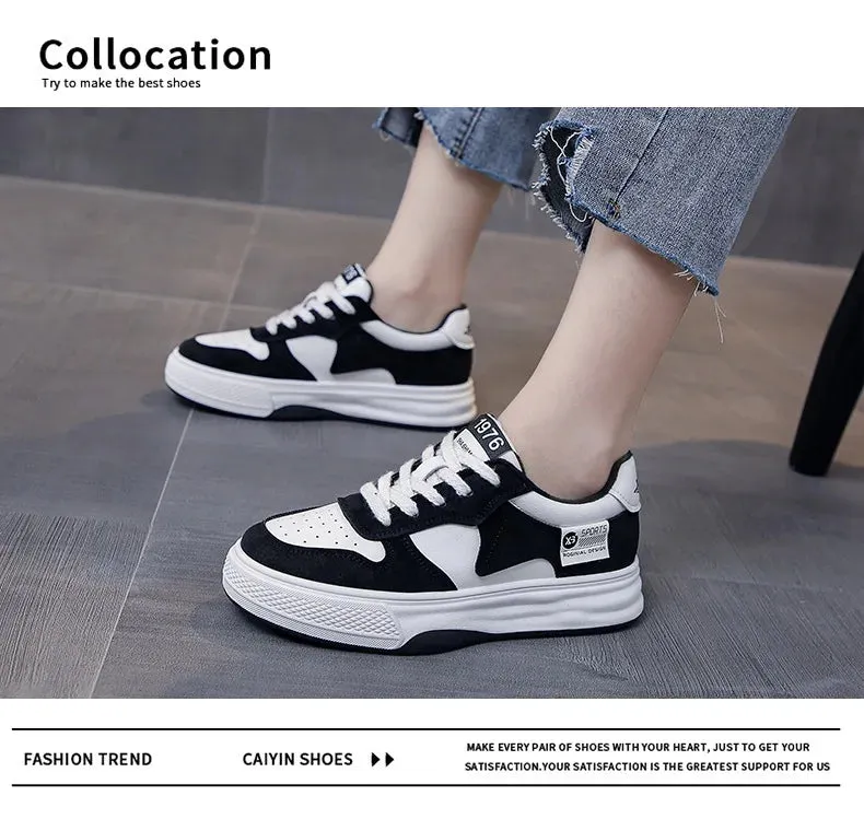 2024 Women's Fashion Platform Sneakers for Ultimate Comfort