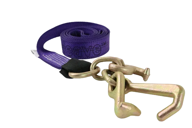 2" x 10' Diamond Weave Strap with RTJ Cluster Hooks (SINGLE)