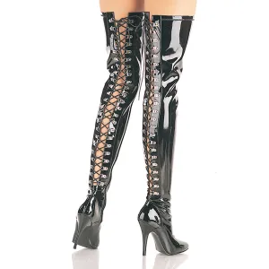 5" D-Ring Stretch Thigh Boot (SEDUCE-3063)