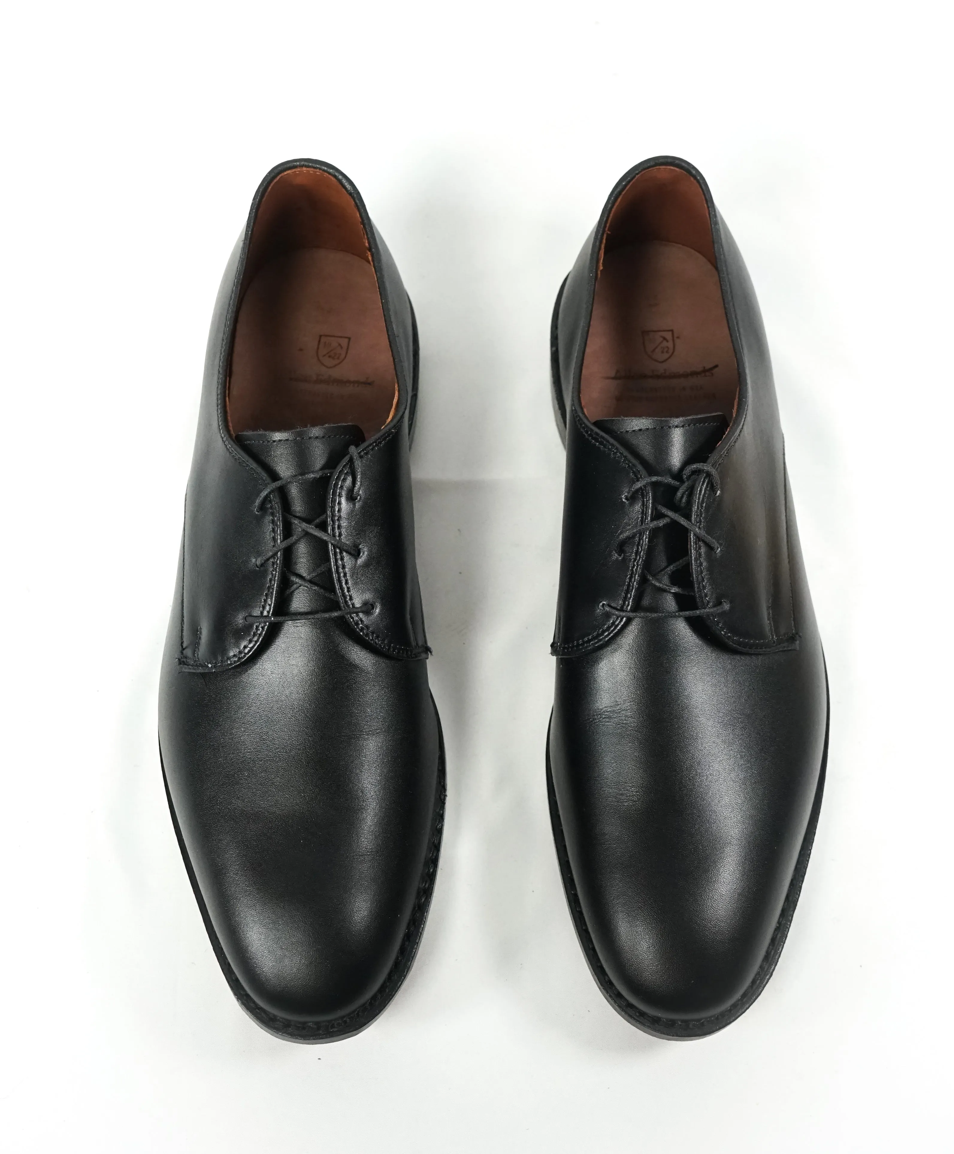 ALLEN EDMONDS - “Kenilworth” Black Plain Vamp Oxfords - 11 D