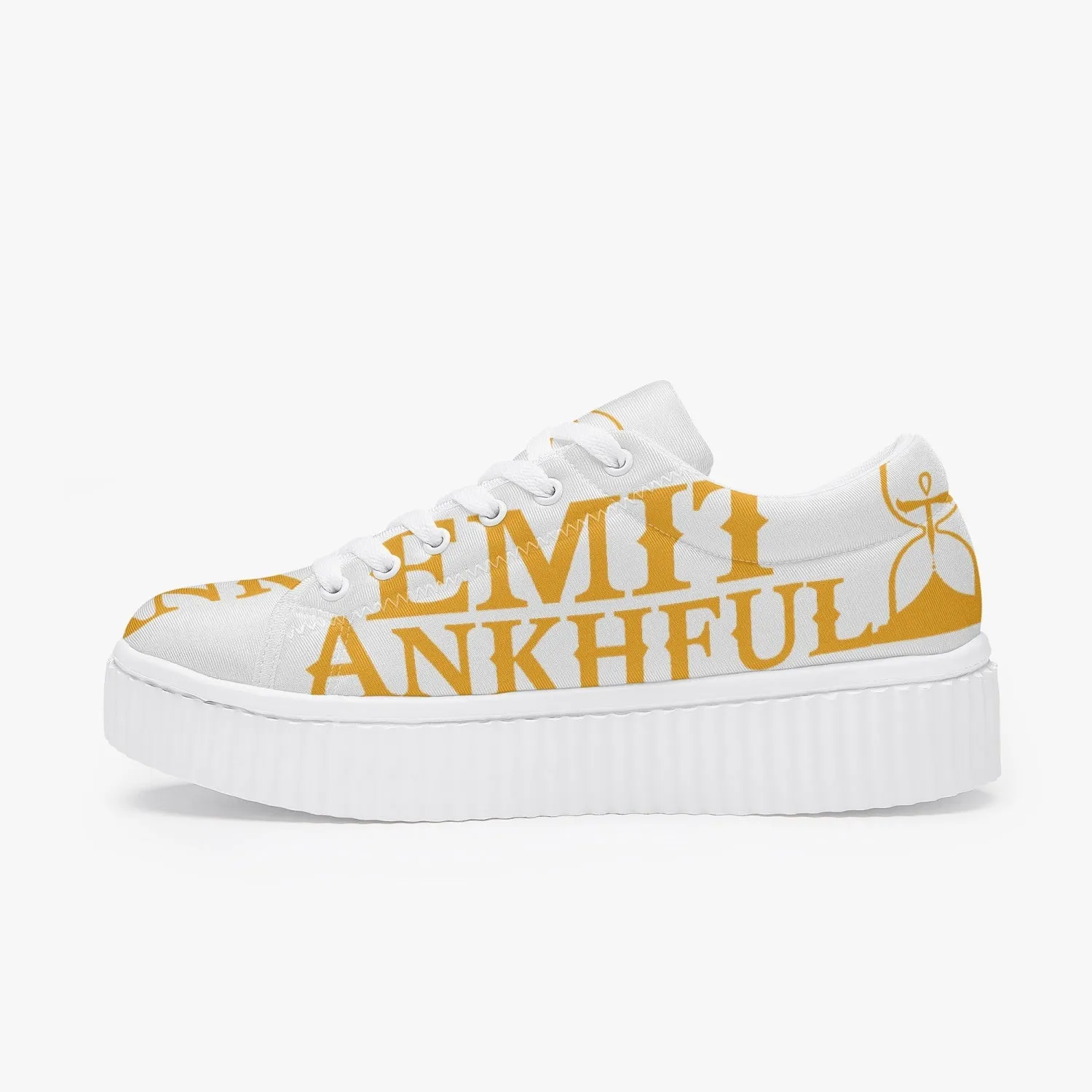 ANKHFUL (Women’s Low Top Platform Sneakers)