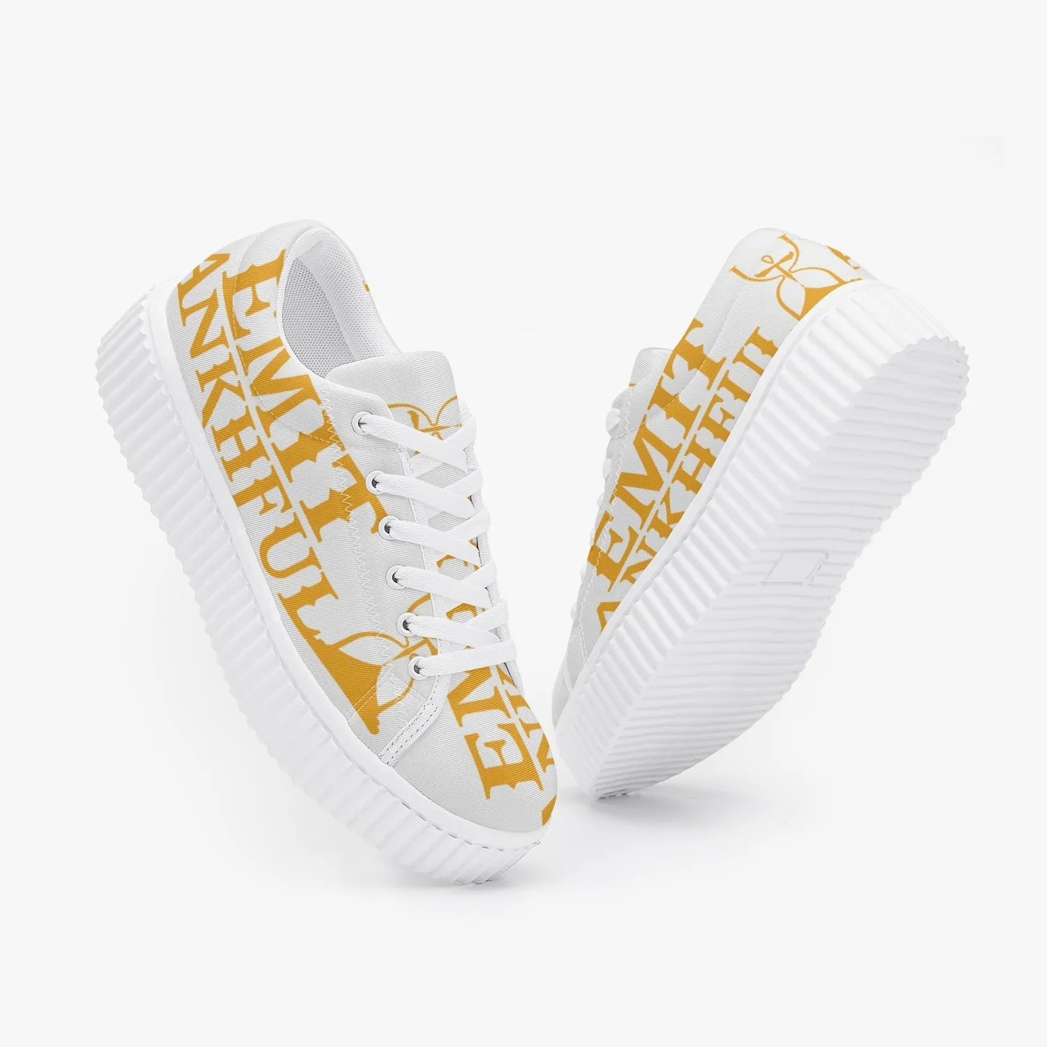 ANKHFUL (Women’s Low Top Platform Sneakers)