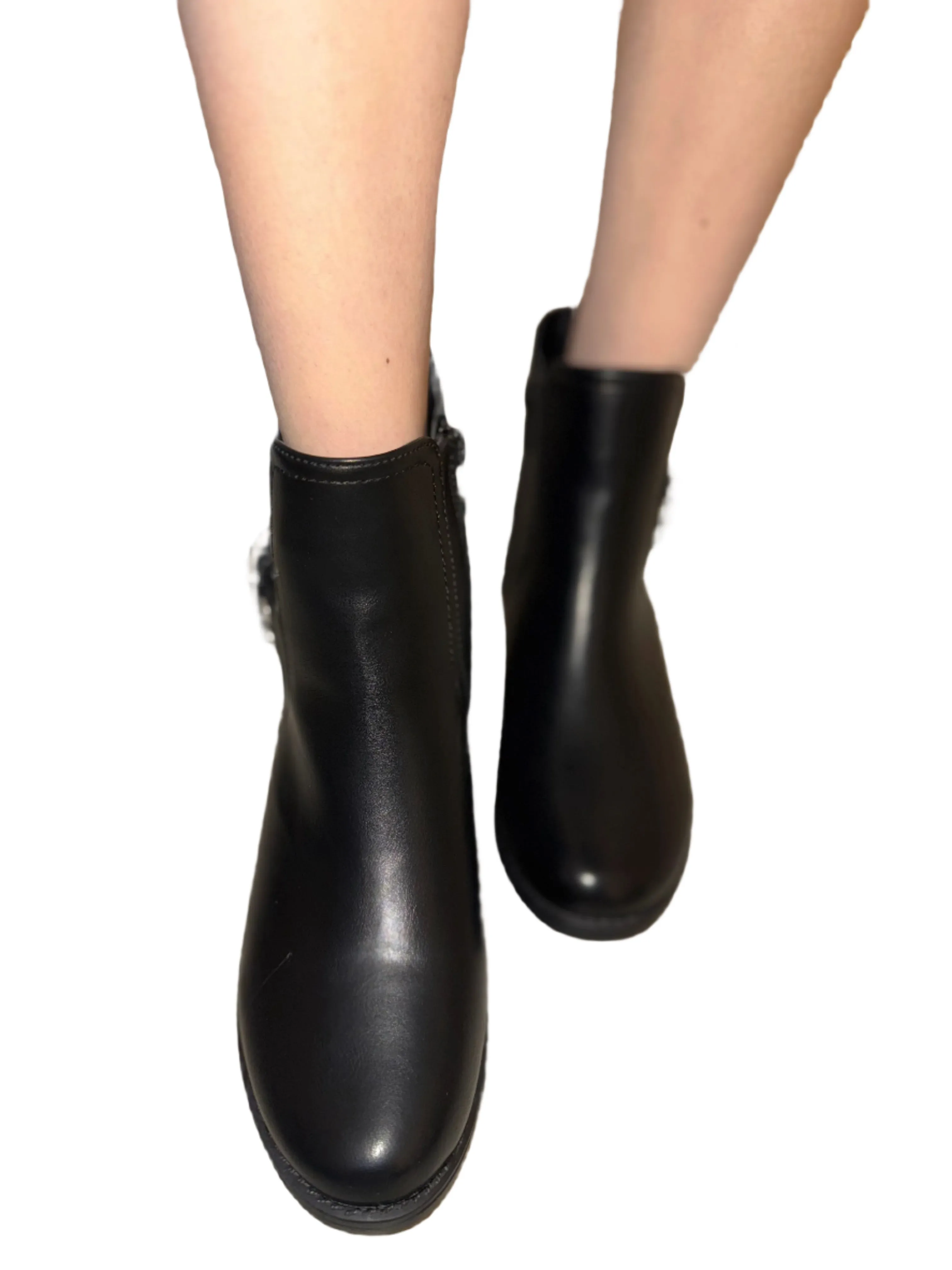 ANKLE BOOT WITH BUCKLE DETAIL BONUS-S