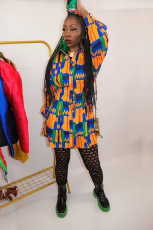Ariana Dress (African Print)