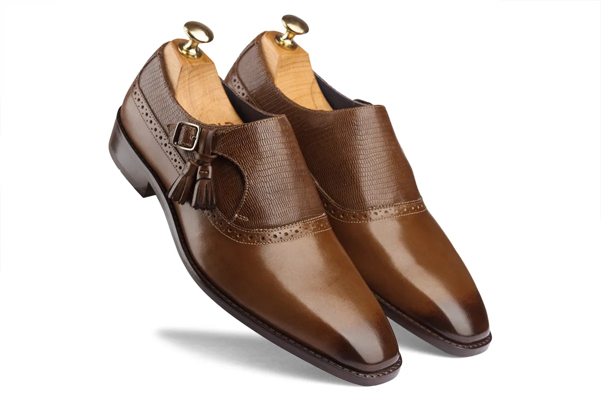 ARTURO - OLIVIA HAND PATINA LEATHER SHOES