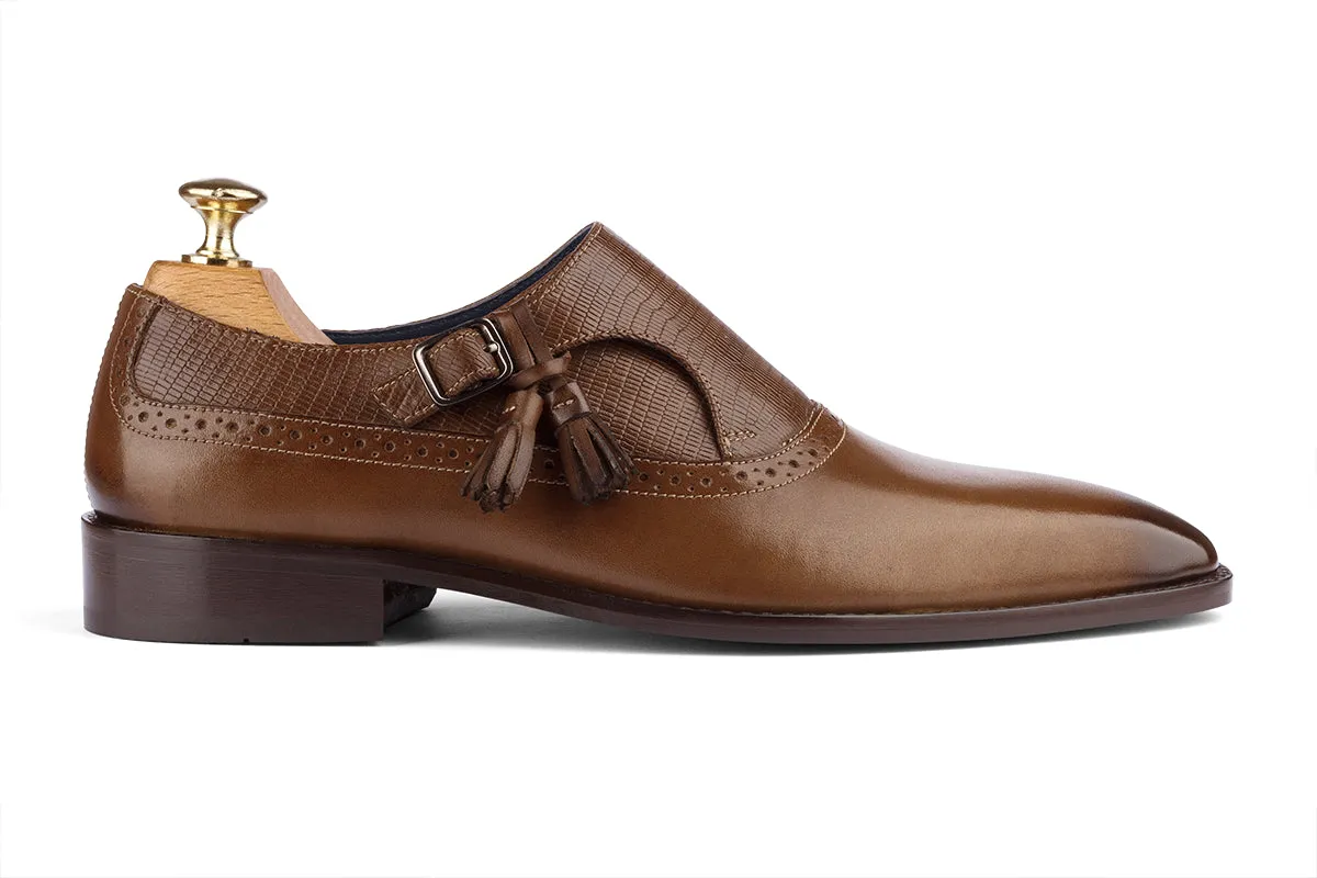 ARTURO - OLIVIA HAND PATINA LEATHER SHOES