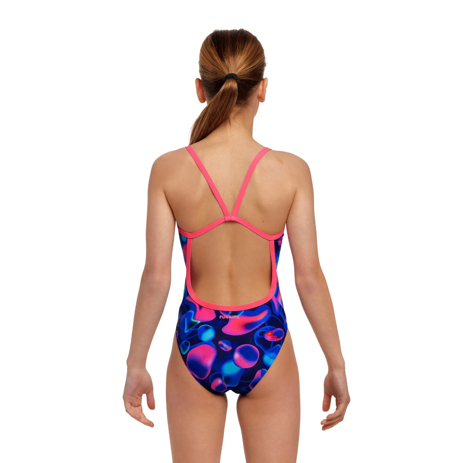 Badeanzug Single Strap Liquid Lights