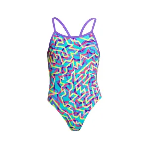 Badeanzug Single Strap Mint Strips