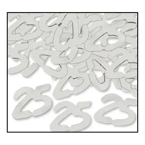 Beistle Fanci-Fetti 25 Silhouettes - Party Supply Decoration for Anniversary