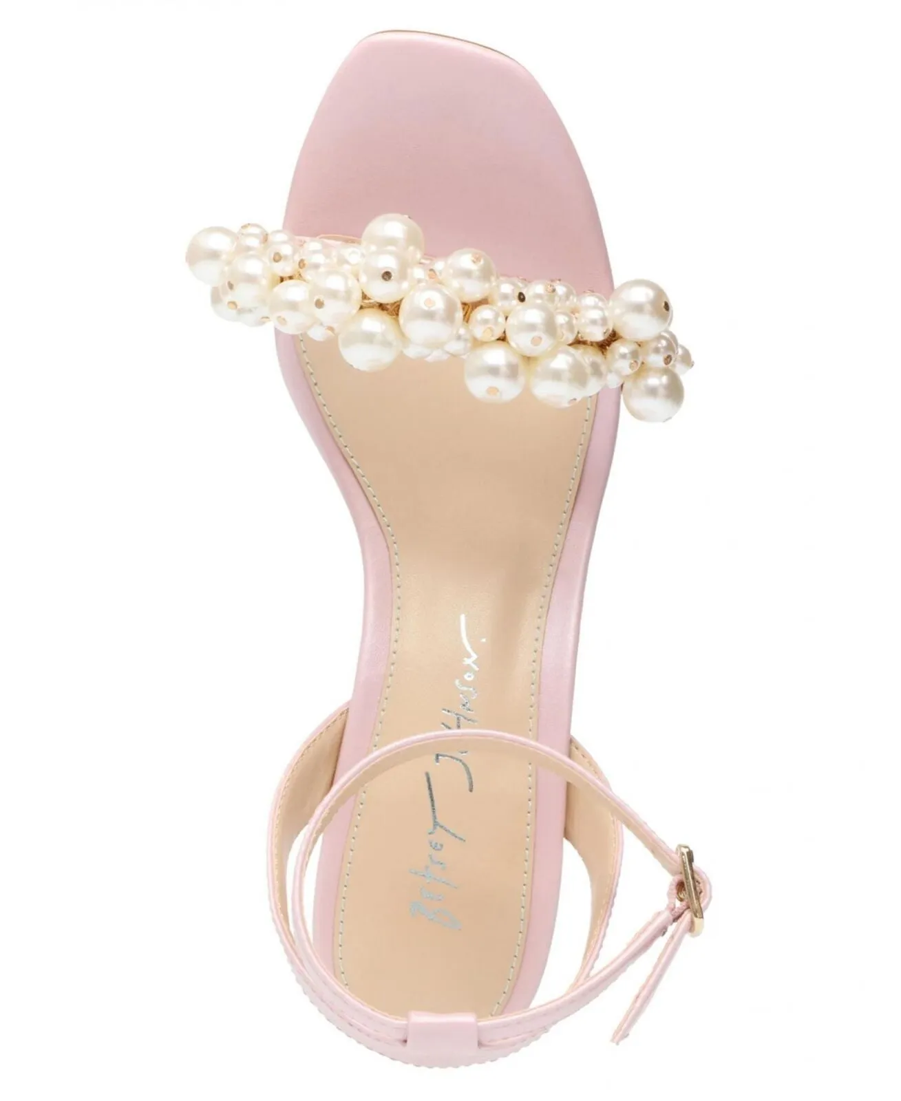 Betsey Johnson Womens Kylee Heeled Heels Sandal Shoes SB-KYLEE Gold Yellow 9M