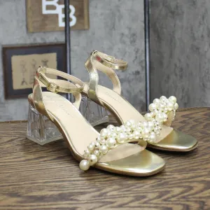 Betsey Johnson Womens Kylee Heeled Heels Sandal Shoes SB-KYLEE Gold Yellow 9M