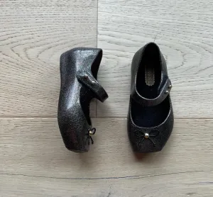 Black Sparkly Mini Melissa