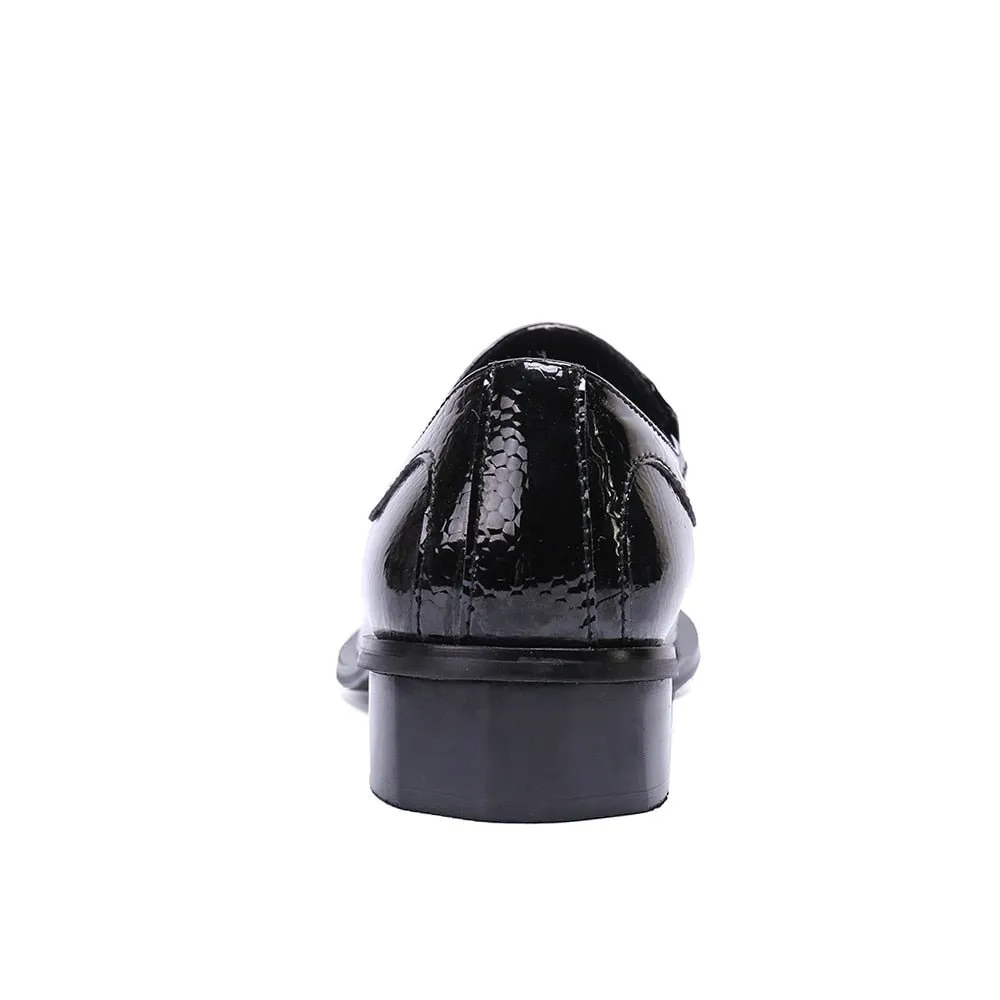 Business Style Rivets Men Dress Shoes Oxfords Flats Wedding Shoes