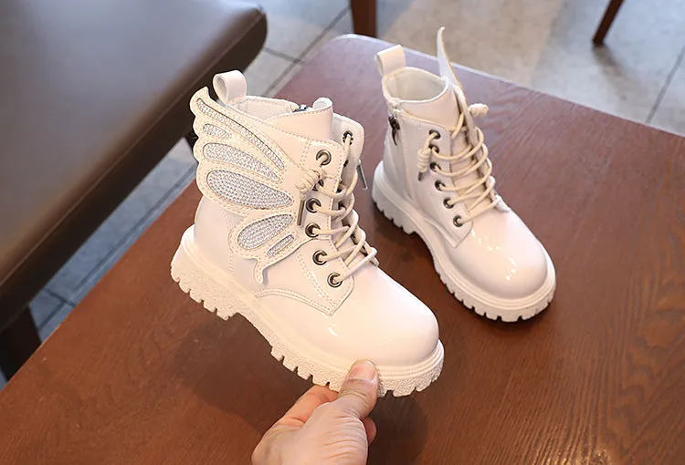 Butterfly Glitter Boots (2 Colours)