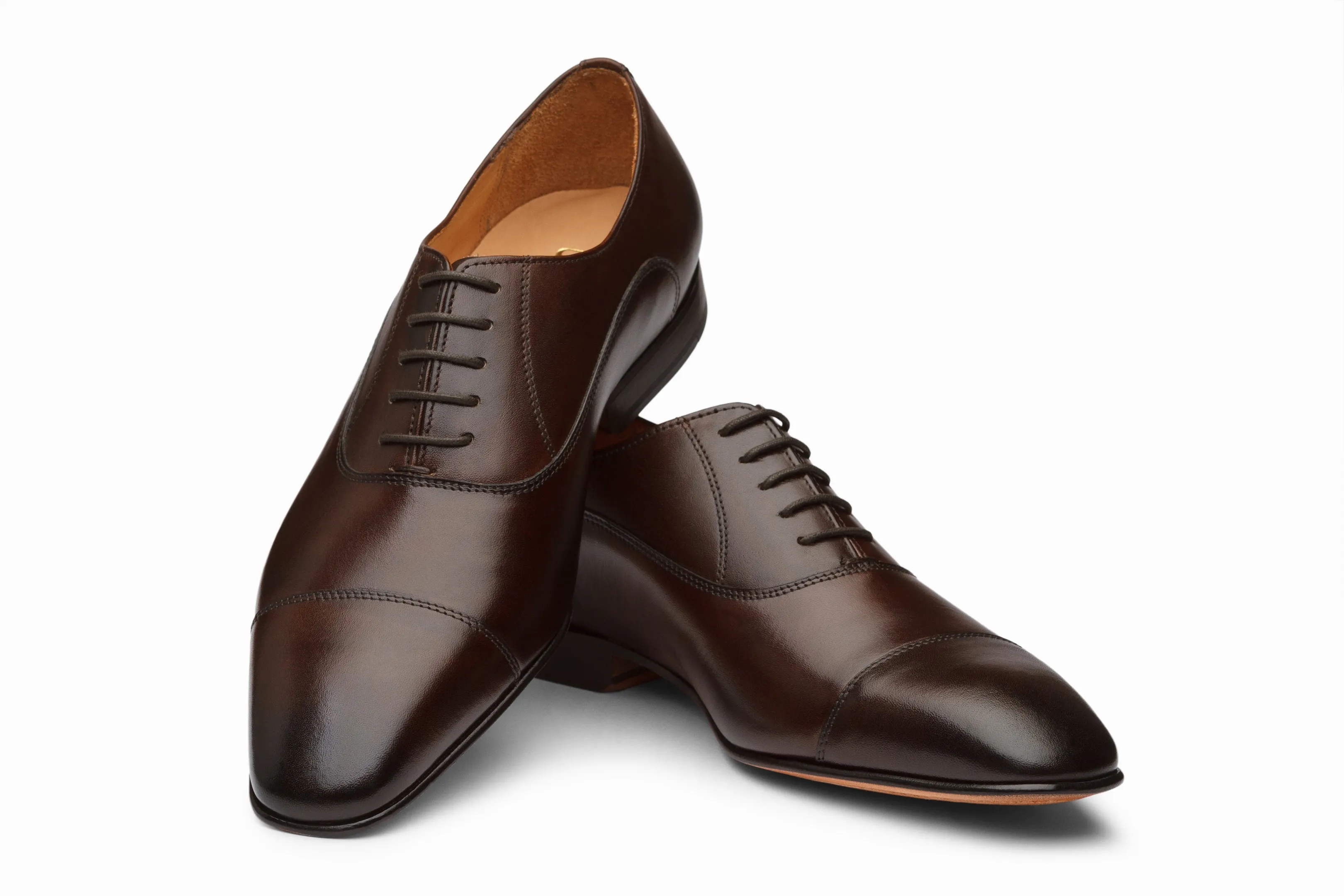 Captoe Oxford - Dark Brown
