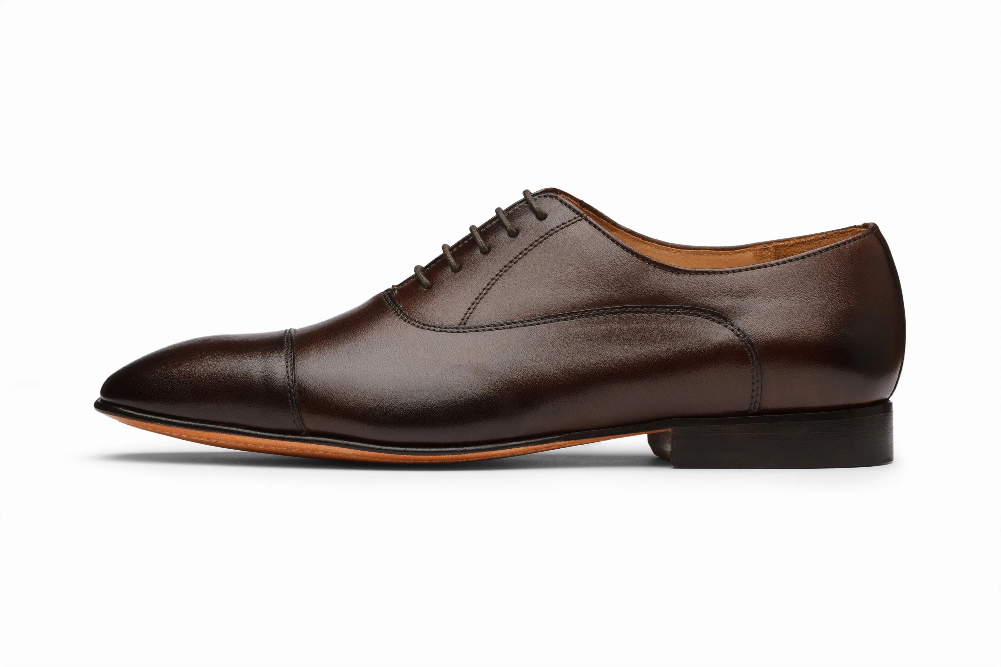 Captoe Oxford - Dark Brown
