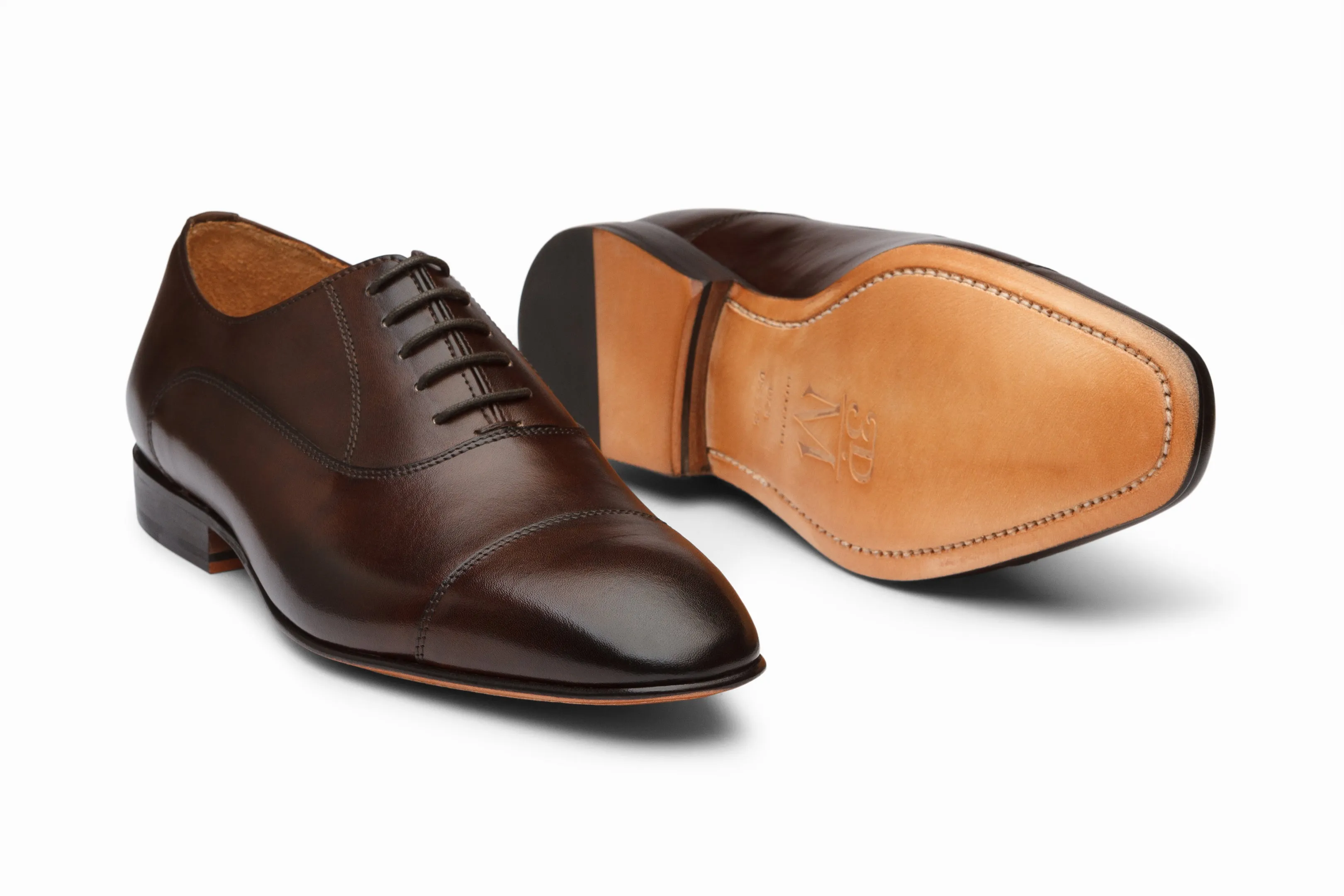 Captoe Oxford - Dark Brown