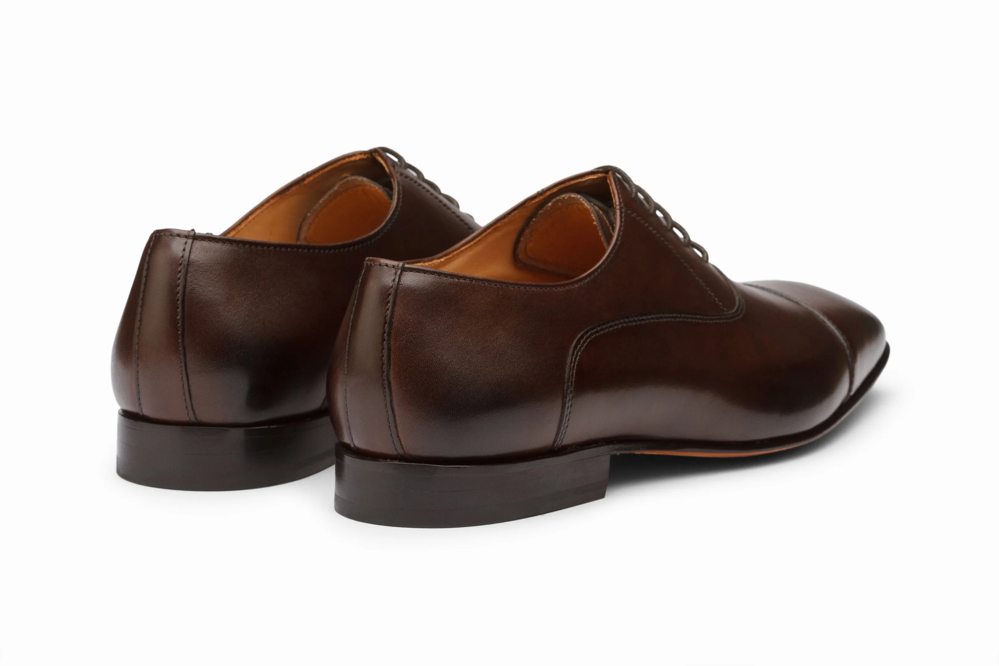 Captoe Oxford - Dark Brown