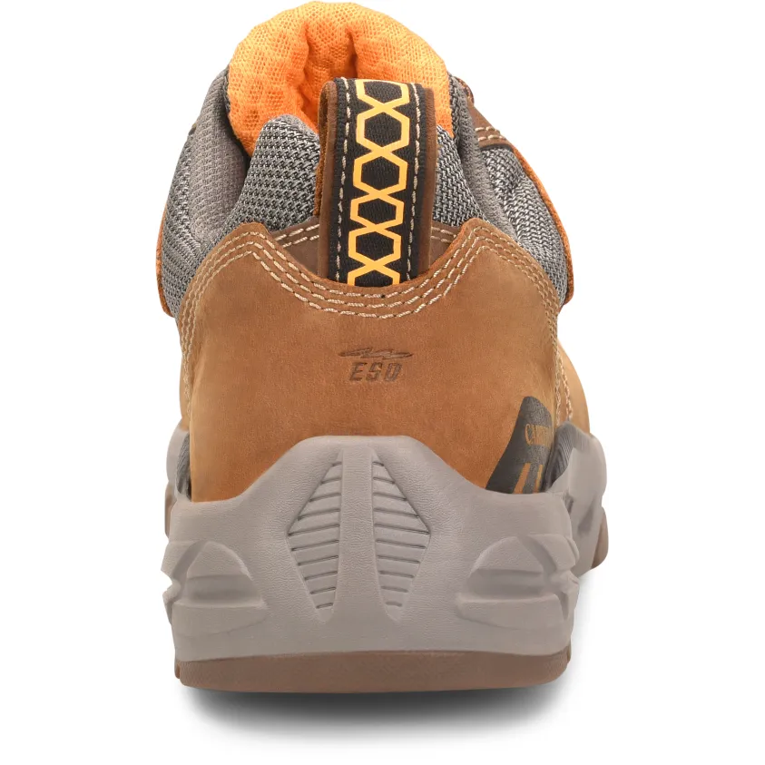 Carolina Men's Duke Comp Toe ESD Oxford Work Shoe - Brown - CA5541