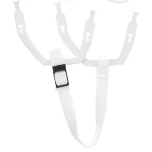 CCM TACKS  EAR LOOP & STRAP WHITE
