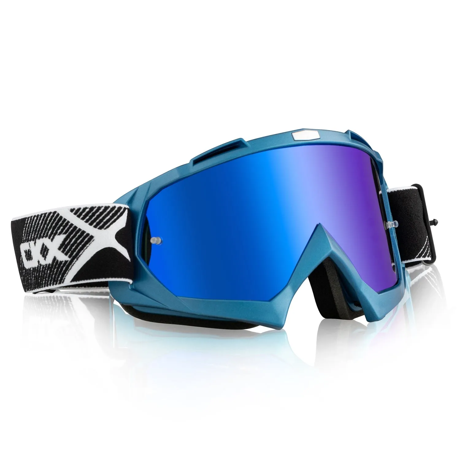CKX Assault Goggles with Anti-Scratch Lens & Tear-off Pins