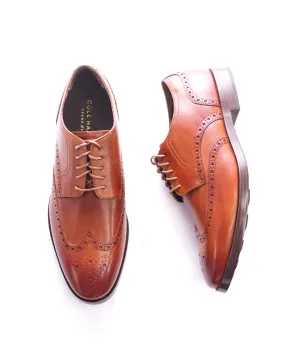 COLE HAAN - Brown Wingtip Brogue Oxfords "Grand OS” - 9.5