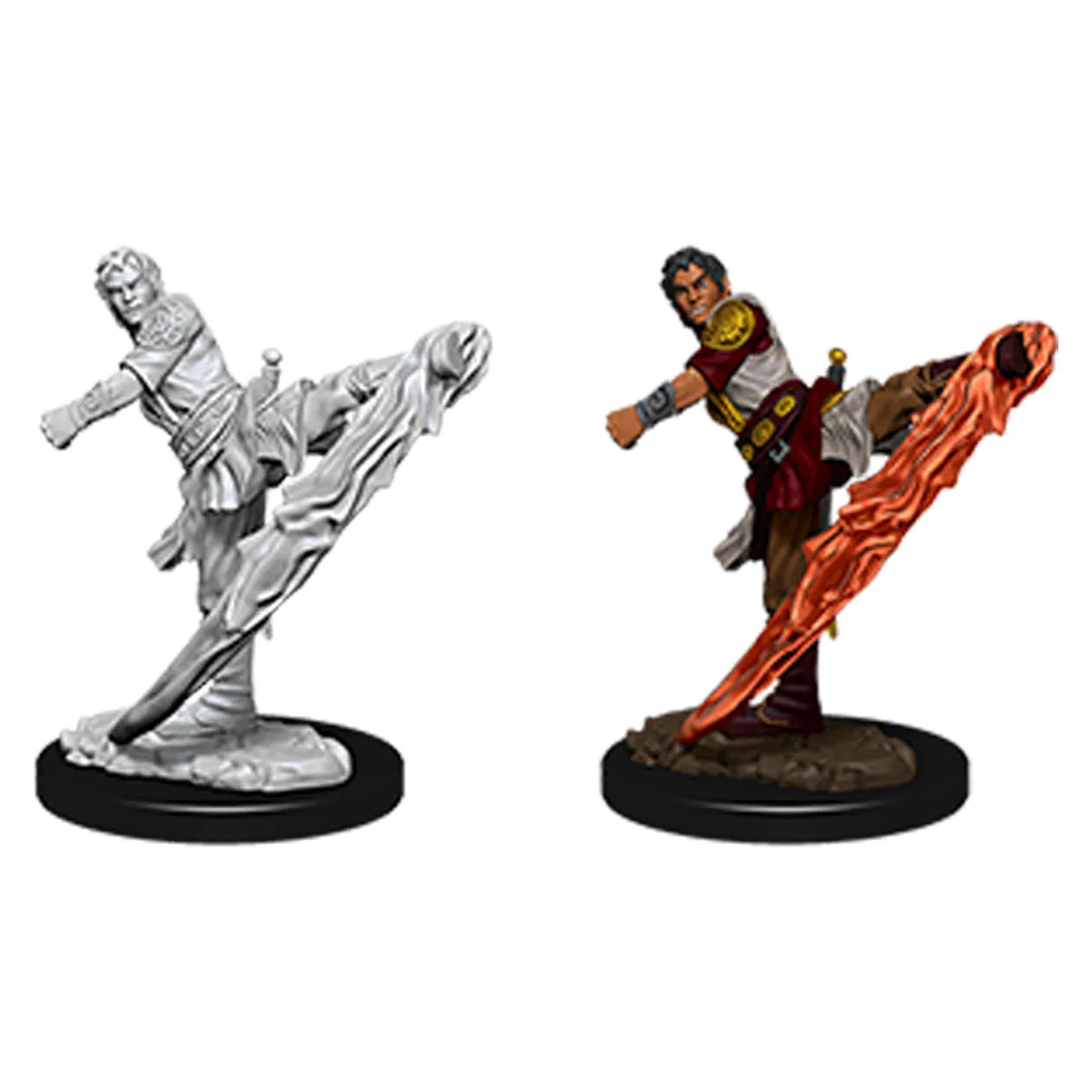 D&D Nolzurs Marvelous Unpainted Miniatures Male Half Elf Monk