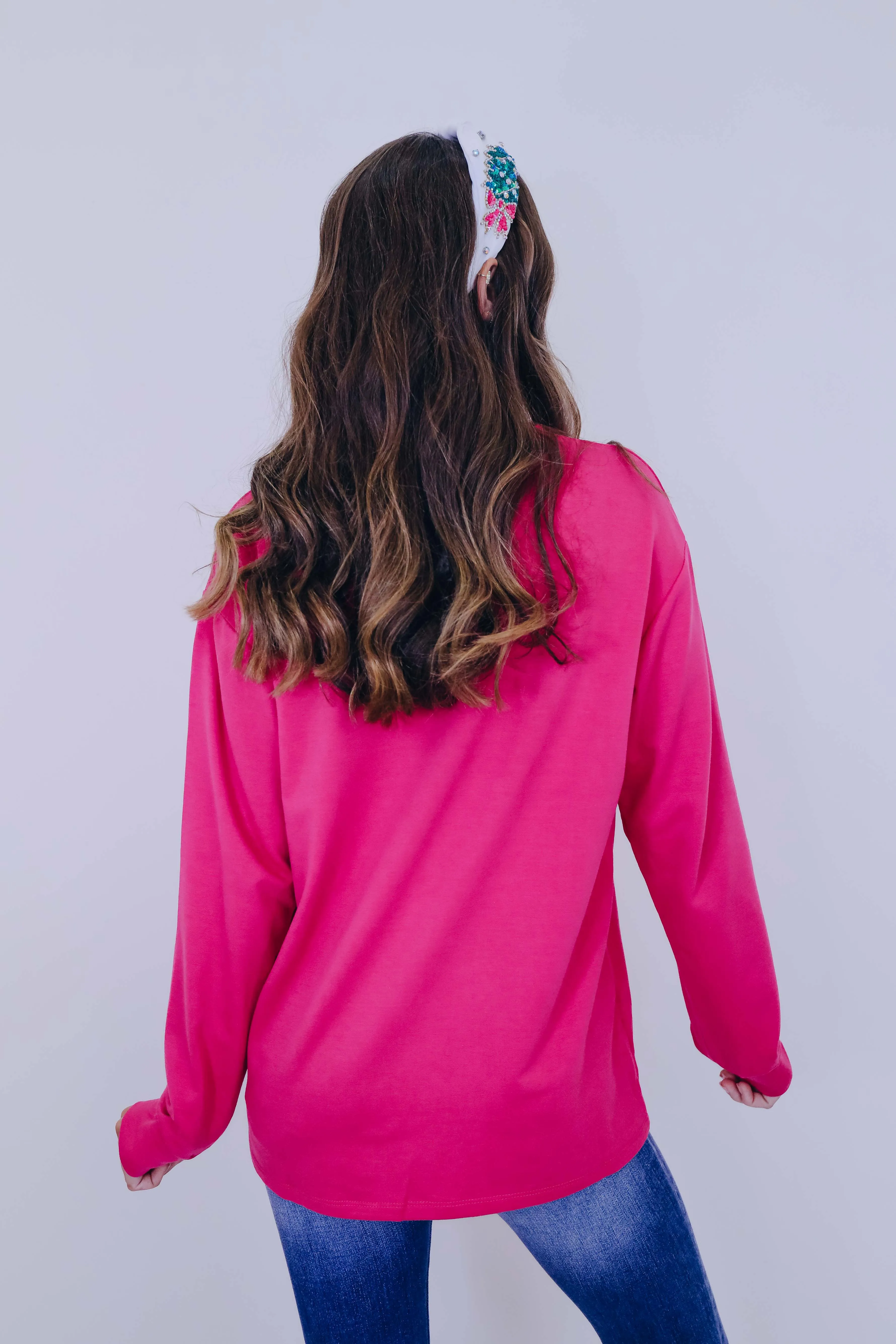 Dazzling Christmas Tree Long Sleeved Top