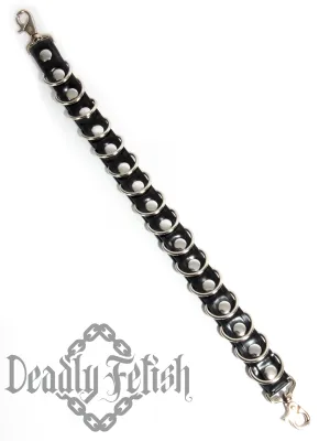 Deadly Fetish Latex: Harness Addition #15 Bondage Strap with D-Rings