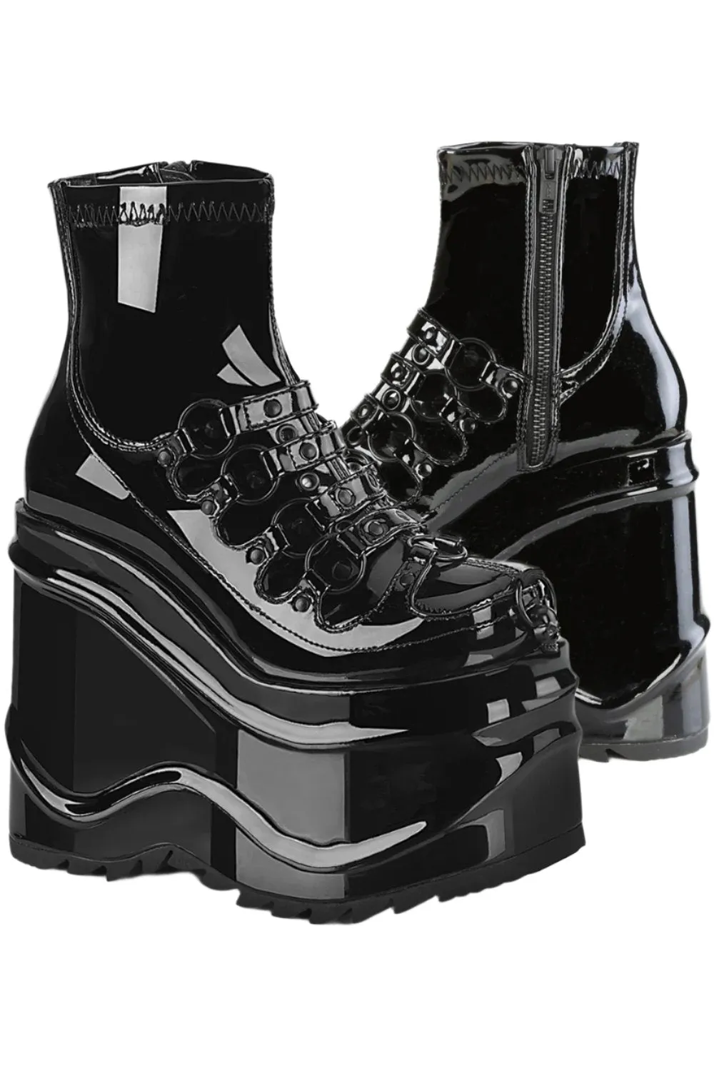 DemoniaCult WAVE 110 Patent Boots