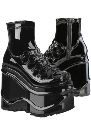 DemoniaCult WAVE 110 Patent Boots