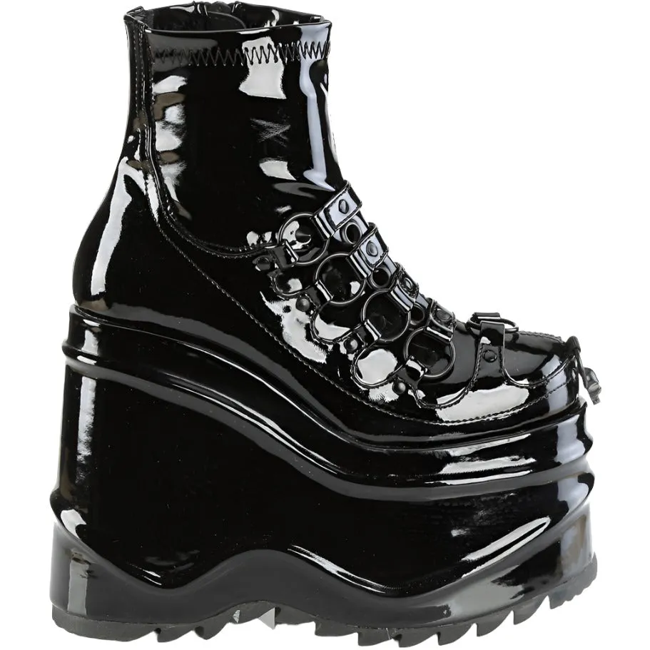 DemoniaCult WAVE 110 Patent Boots