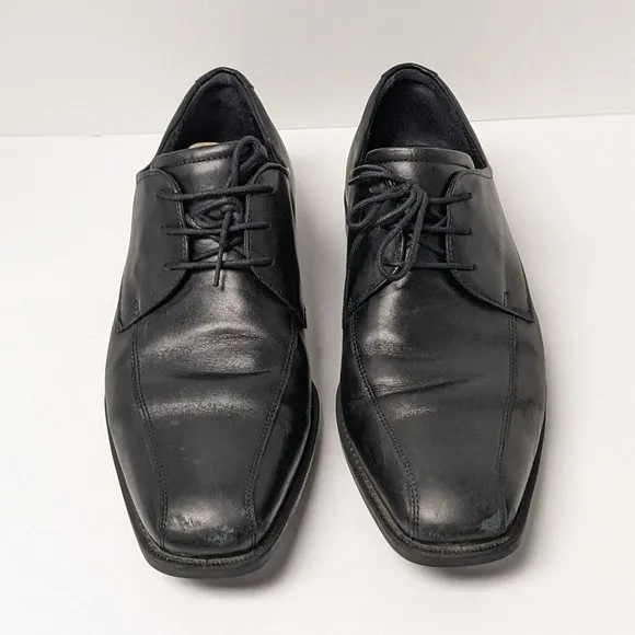 Ecco Edinburgh Lace-Up Oxford, Black, Mens 46 EU (US 12-12.5)