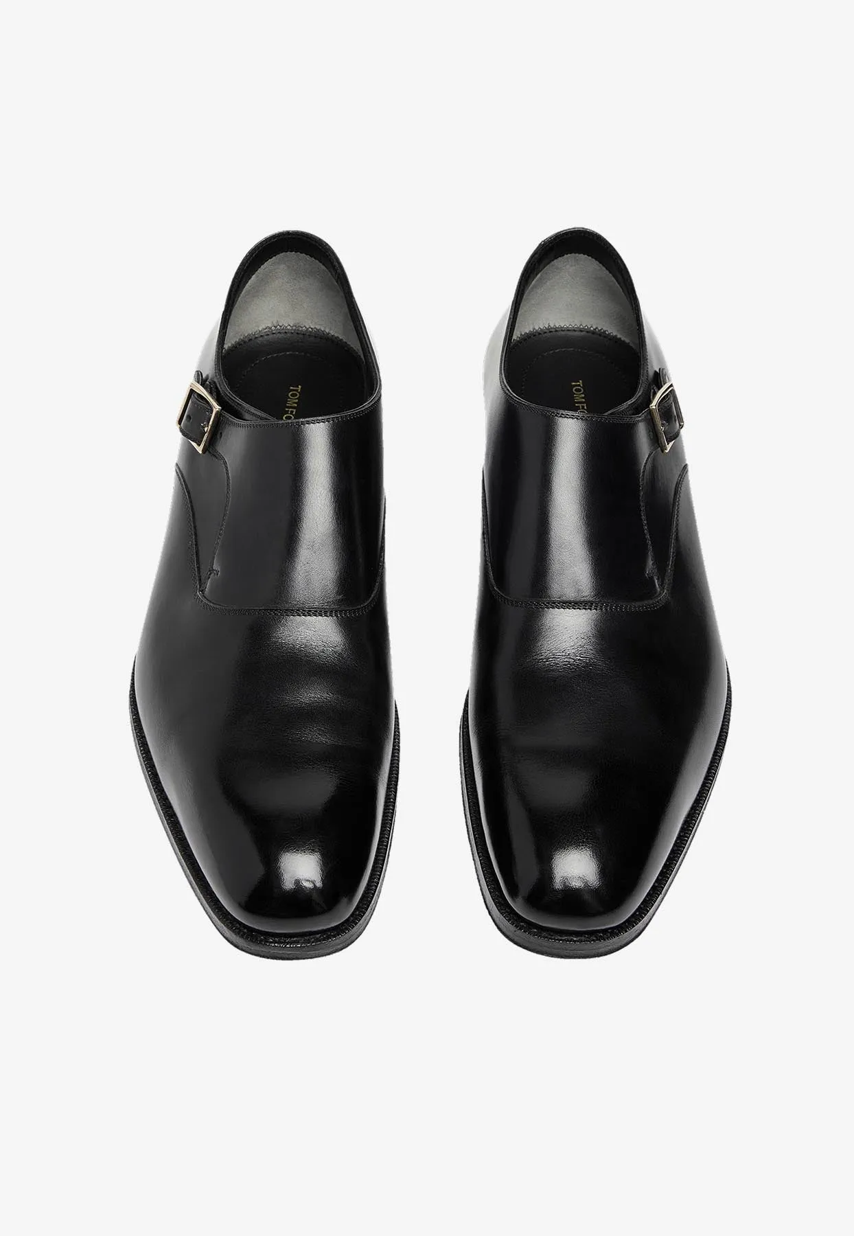 Edgar Single Monk Strap Leather Shoes