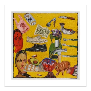 Emilio Villalba - "Shoes and Things" print