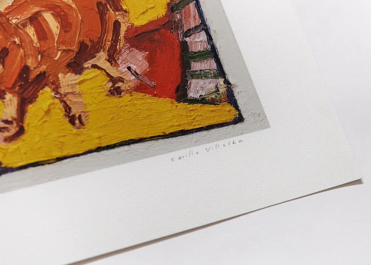Emilio Villalba - "Shoes and Things" print
