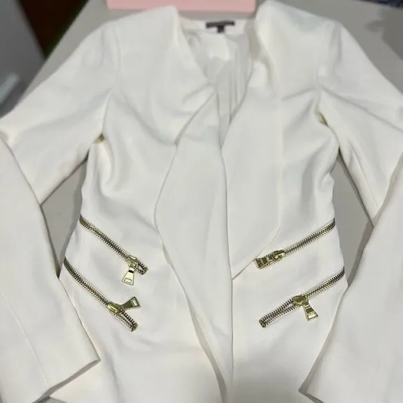 Express White Blazer