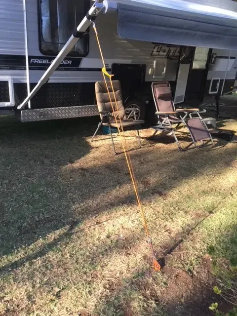 Ezy Anchor Caravan Awning Double Guy Rope