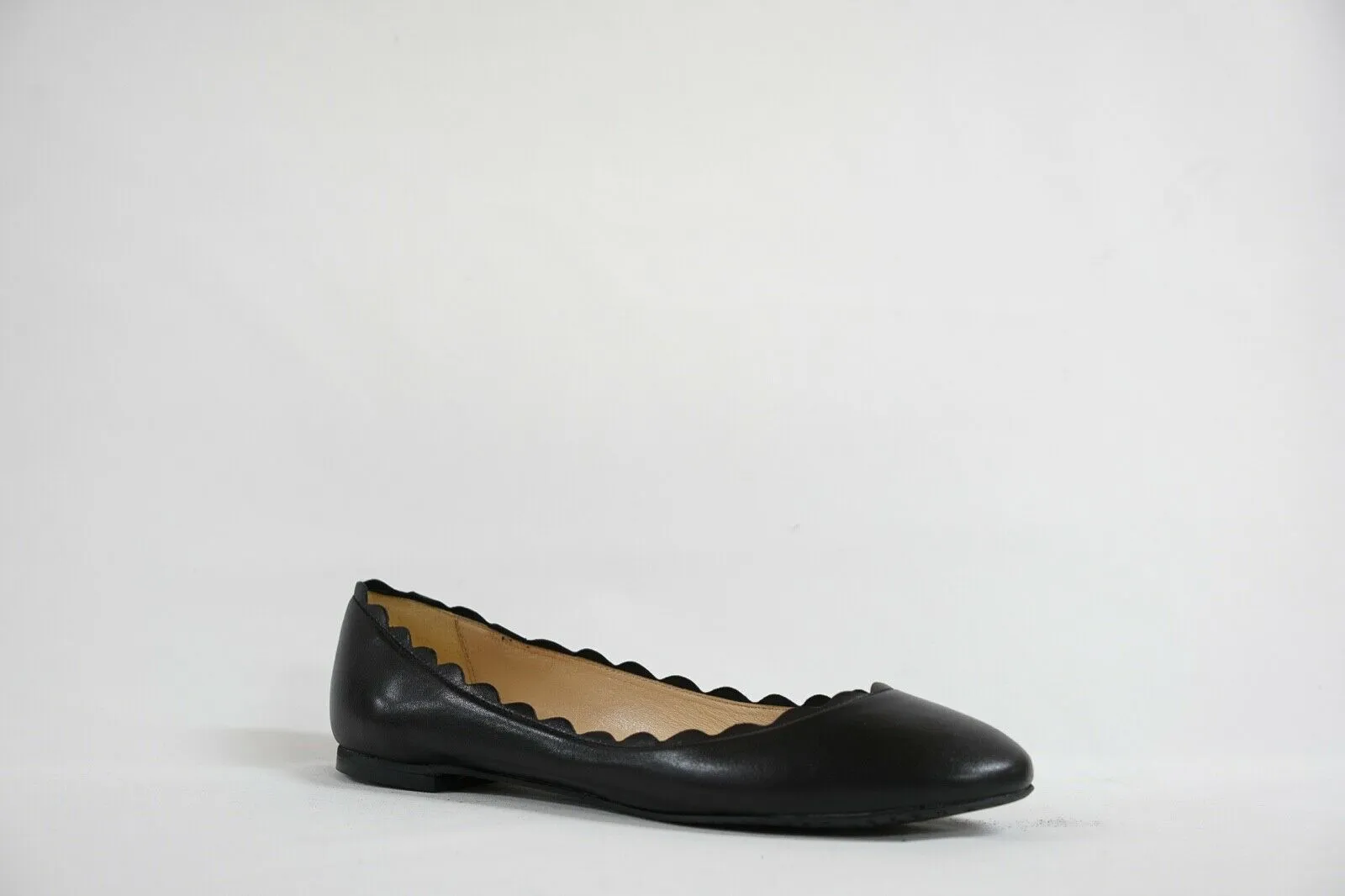 Fabio Rusconi Women's Black Leather Ballerina Flats S1795  LAST PAIR  Size 35
