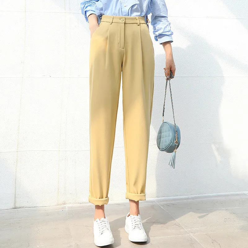 Fashion White Split Leather Women Chunky Sneakers White Shoes
