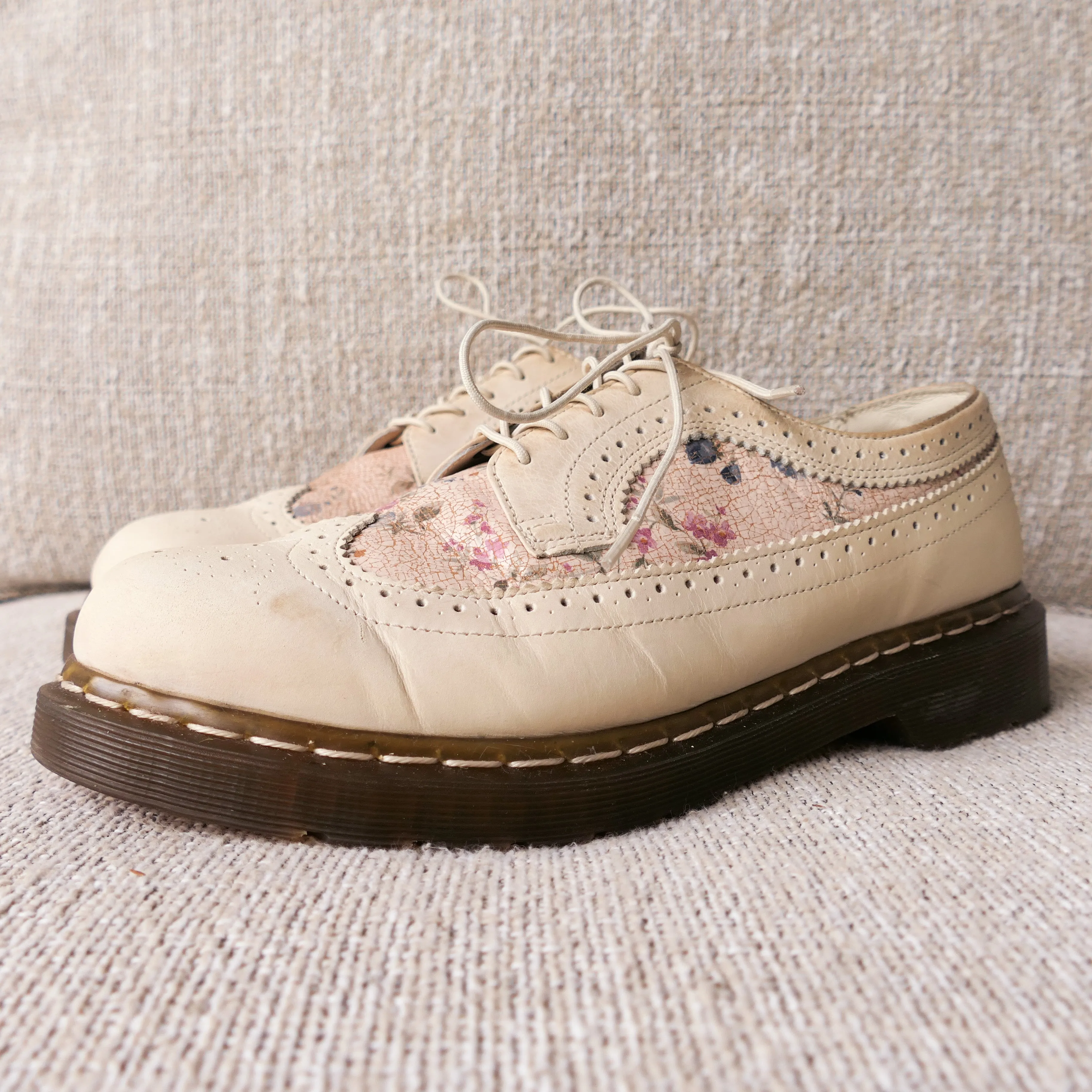 Floral Wingtip Oxford