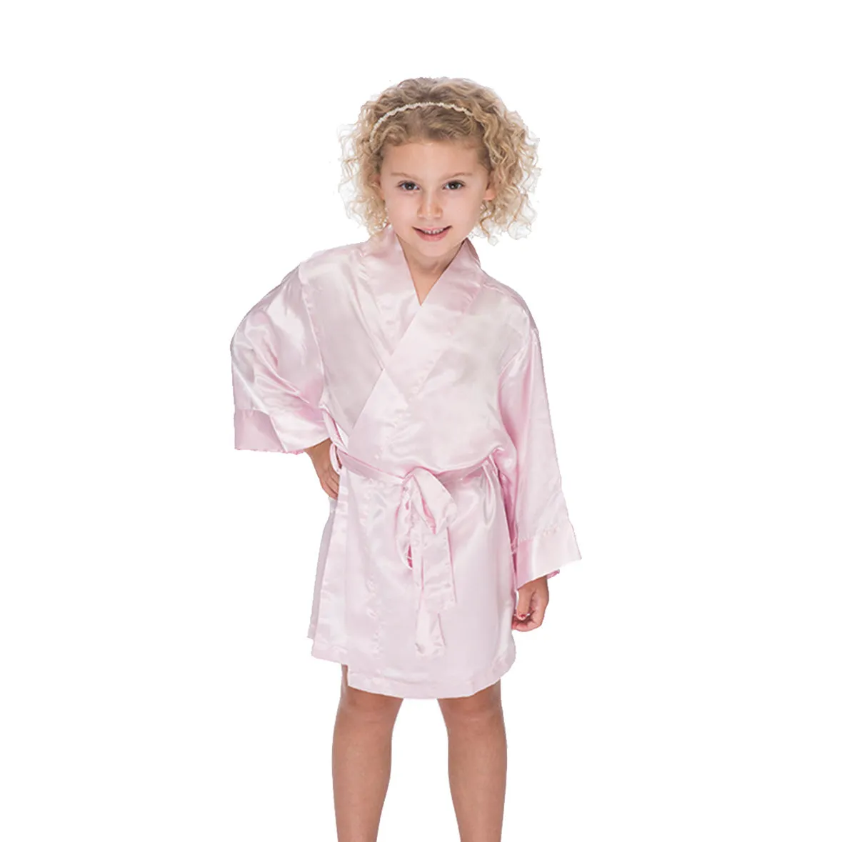 Flower Girl Robe - Glitter Heart