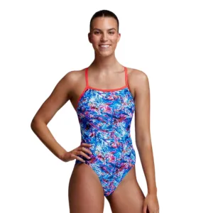 Funkita  One Piece | Single Strap | Cray Crayon Swimsuit