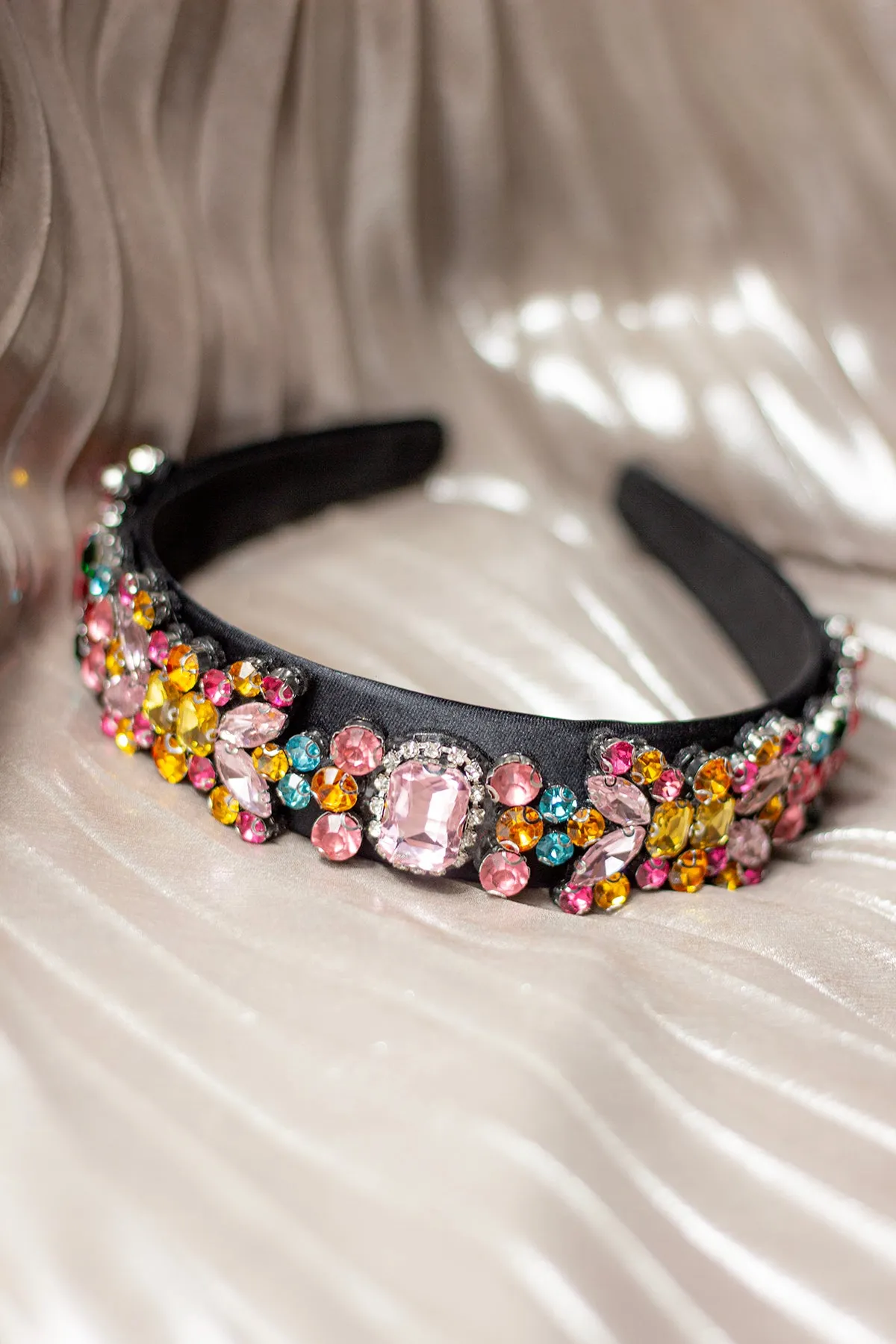 Gem Detailed Floral Headband