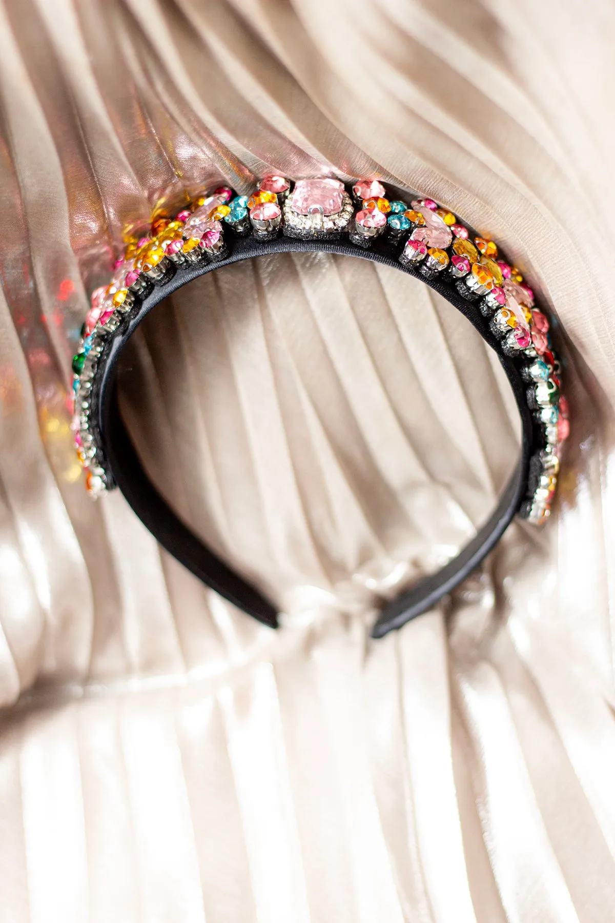 Gem Detailed Floral Headband